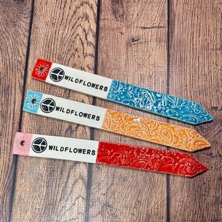 Garden Plant Markers Wildflowers Peace Love Butterflies