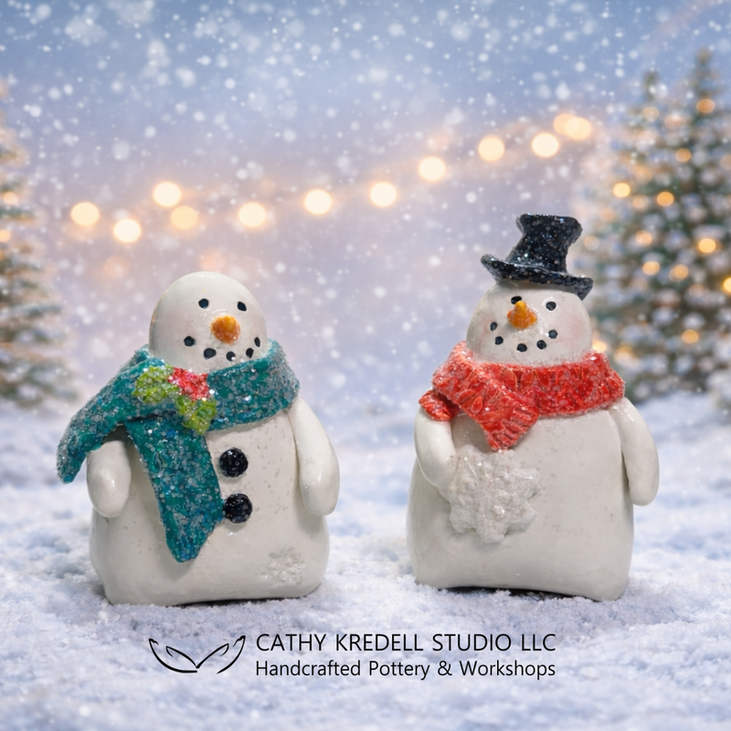 Build a Snowman Pottery Workshop