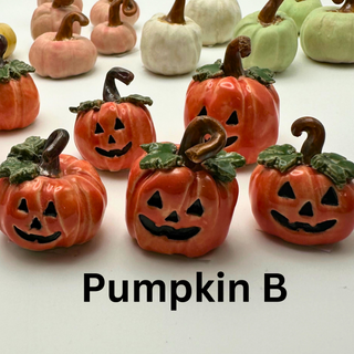 Mini Ceramic Pumpkins