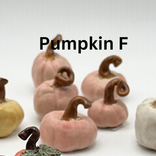 Mini Ceramic Pumpkins