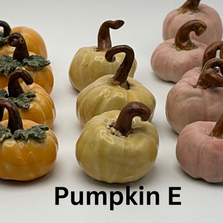 Mini Ceramic Pumpkins