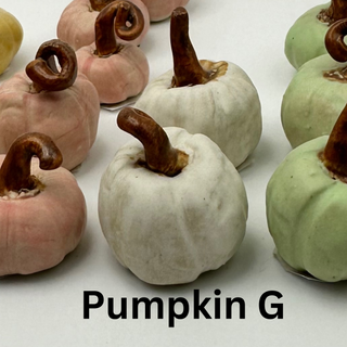 Mini Ceramic Pumpkins